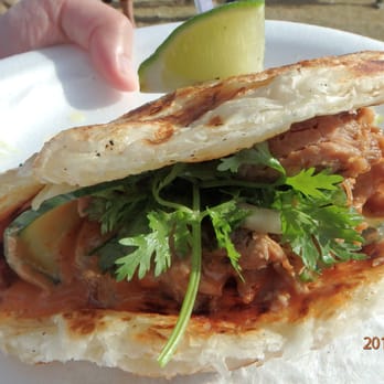 TO Food Fest - Los Vietnamita; A fusion roti-taco with pulled pork, cucumber, and coriander. - Festivals Near Me - Toronto, Ontario