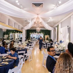 The Monarch Ballroom - The size of the ballroom, could accommodate 7 tables (8-10 chairs at each table)