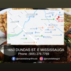 Anze's Italian Grill House - Location