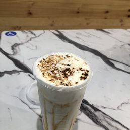 Creme brûlée dirty boba Creme brûlée dirty boba