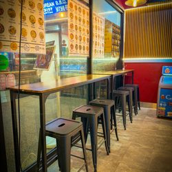 Interior of newly renovated your favorite Punjabi dhaba restaurant.
