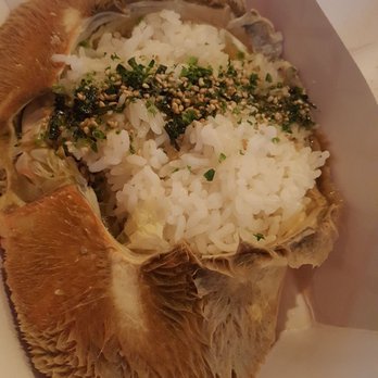 Holly Crab - Dungeness crab innards mixed w rice and furikake, sooooo YUM - Seafood Near Me - Boston, Massachusetts Holly Crab - Dungeness crab innards mixed w rice and furikake, sooooo YUM - Seafood Near Me - Boston, Massachusetts
