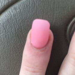 Under my cuticle is almost bruised!
