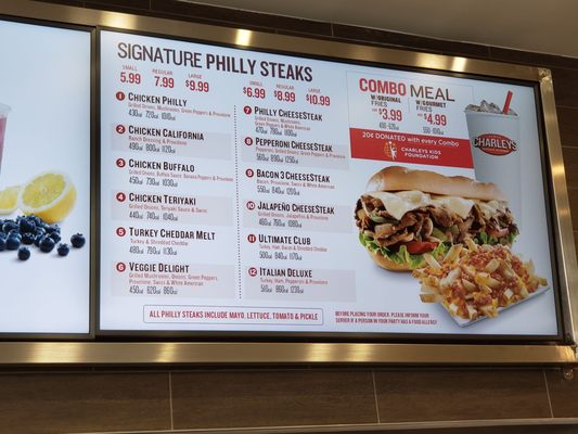 Menu photo 1 Charleys Cheesesteaks Torrance, CA Menu photo 1 Charleys Cheesesteaks Torrance, CA
