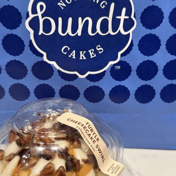Nothing Bundt Cakes - Turtle Cheesecake Swirl - Bakeries Near Me - Houston, Texas Nothing Bundt Cakes - Turtle Cheesecake Swirl - Bakeries Near Me - Houston, Texas