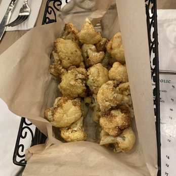 Oren's Hummus - Quick Fried Cauliflower Florets - Mediterranean Near Me - Cupertino, California