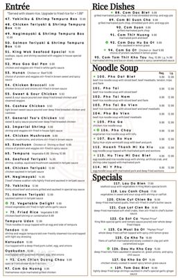 Menu photo 3 King Wok Indianapolis, IN