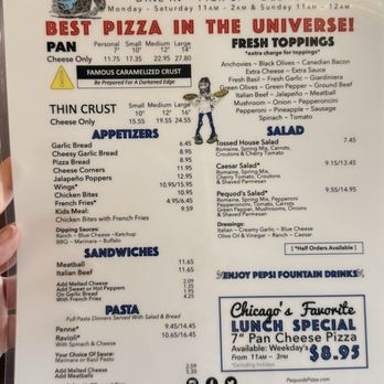 Pequod's Pizza - Menu - Pizza Near Me - Chicago, Illinois