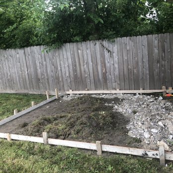 Arturo's Handyman Business - Start of extension of patio - Masonry/Concrete Near Me - Chicago, Illinois