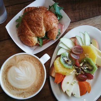 Farm : Table - Egg croissant sandwich, daily toast, and latte - Coffee & Tea Near Me - San Francisco, California