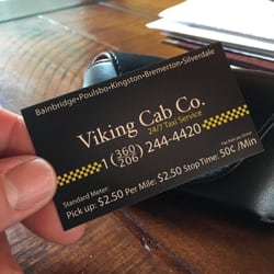 Viking Cab Co. - Viking Cab. Excellent service.