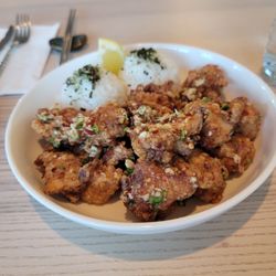 Bonito Poke - Crispy Garlic Chicken