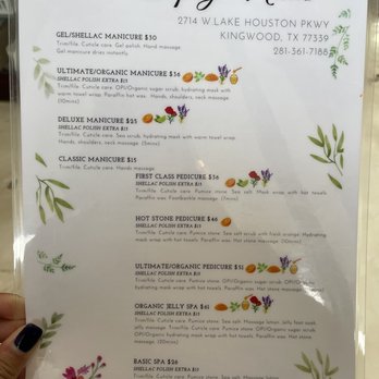 Tipsy's Nail Salon - Nail menu - Nail Salons Near Me - Houston, Texas