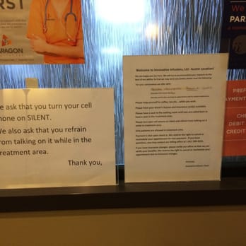 Austin Infusion Center - Office policies posted. - Medical Centers Near Me - Austin, Texas