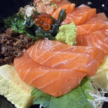Bluefin Handroll Bar - Salmon Chirashi - Bars Near Me - West Covina, California Bluefin Handroll Bar - Salmon Chirashi - Bars Near Me - West Covina, California