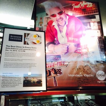 Broadway Diner - Mr. Guy Fieri was here!! - Diners Near Me - Baltimore, Maryland Broadway Diner - Mr. Guy Fieri was here!! - Diners Near Me - Baltimore, Maryland