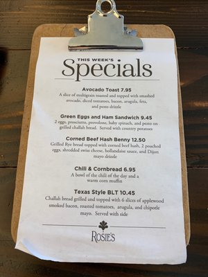 Menu photo 6 Rosies Place Zionsville, IN Menu photo 6 Rosies Place Zionsville, IN