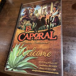 The menu cover at our first visit here.