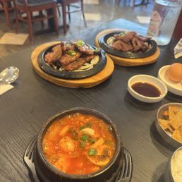 Beef Kimchi soondubu Beef Kimchi soondubu