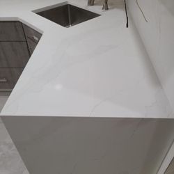 Milestone Kitchen and Bath - Waterfall side