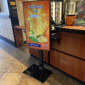 Juice Bar At LVAC - orange juice sign - Juice Bars & Smoothies Near Me - Las Vegas, Nevada