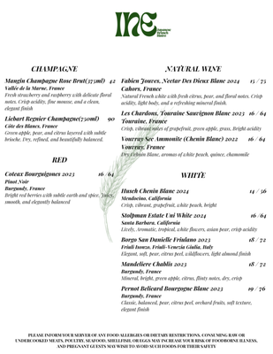 Menu photo 5 Ine Los Angeles, CA Menu photo 5 Ine Los Angeles, CA