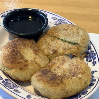 Sam's Noodle Station - Pan Fried Chives Cake. Yummy! - Chinese Near Me - Alhambra, California Sam's Noodle Station - Pan Fried Chives Cake. Yummy! - Chinese Near Me - Alhambra, California