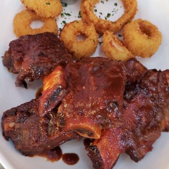 The Macintosh - Barbecued Beef Ribs. - New American Near Me - Phoenix, Arizona The Macintosh - Barbecued Beef Ribs. - New American Near Me - Phoenix, Arizona