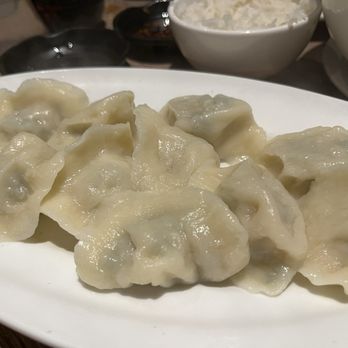 Dumpling Inn - Diced Shrimp &Chive Dumplings (Boiled) - Chinese Near Me - San Diego, California Dumpling Inn - Diced Shrimp &Chive Dumplings (Boiled) - Chinese Near Me - San Diego, California
