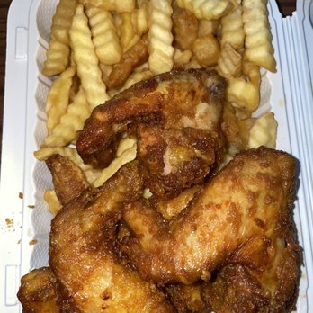 China Royal - Chicken wings with fries - Chinese Near Me - Brooklyn, New York China Royal - Chicken wings with fries - Chinese Near Me - Brooklyn, New York