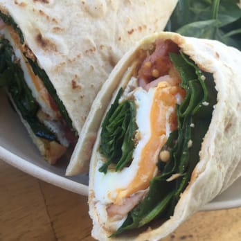 Alcove Cafe & Deli - Kasundi wrap with egg, bacon, avocado and greens - Restaurants Near Me - Wilston, QLD Alcove Cafe & Deli - Kasundi wrap with egg, bacon, avocado and greens - Restaurants Near Me - Wilston, QLD