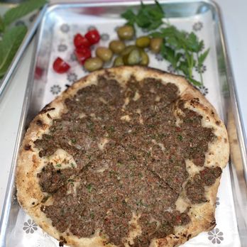 Baba’s - Lahme B Ajeen - Again, the Dough is perfection. The seasoning of the meat was amazing! I can eat this everyday. 10/10 - Middle Eastern Near Me - Minneapolis, Minnesota Baba’s - Lahme B Ajeen - Again, the Dough is perfection. The seasoning of the meat was amazing! I can eat this everyday. 10/10 - Middle Eastern Near Me - Minneapolis, Minnesota