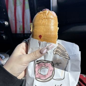 A+ Donuts - jumbo sausage jalapeño kolache - Bubble Tea Near Me - Huntsville, Texas A+ Donuts - jumbo sausage jalapeño kolache - Bubble Tea Near Me - Huntsville, Texas