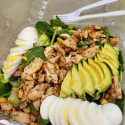Healthy Delights - Make your own salad. I call this Jorge's Power Salad!