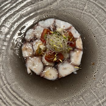 Miku - ($150) Miku Kaiseki - #1 Octopus Carpaccio / Food IG @shef.chelle - Japanese Near Me - Vancouver, British Columbia