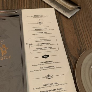 Trestle - Menu - New American Near Me - San Francisco, California