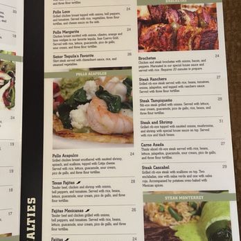 Señor Tequila Mexican Grill - Menu on 8/2/26 - Mexican Near Me - Tampa, Florida Señor Tequila Mexican Grill - Menu on 8/2/26 - Mexican Near Me - Tampa, Florida