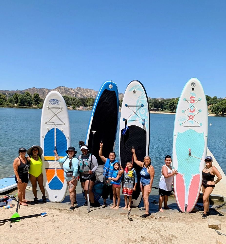 Social spots from Cruise Castaic Paddle Board Rentals