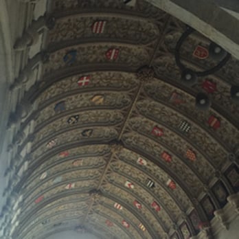 Penshurst Place and Gardens - The Arched Church Ceiling - Landmarks & Historical Buildings Near Me - Tonbridge, KEN