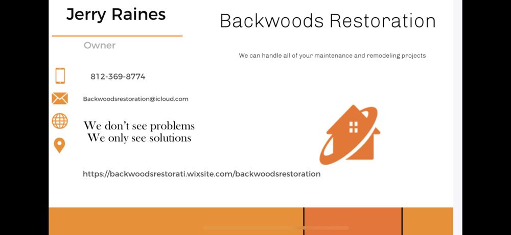Slide of Backwoods Restoration