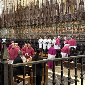 Catedral de Barcelona - Procession in the Choir. - Landmarks & Historical Buildings Near Me - Barcelona, B Catedral de Barcelona - Procession in the Choir. - Landmarks & Historical Buildings Near Me - Barcelona, B