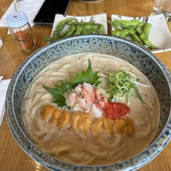 Futago Udon - Uni Cream Udon - Japanese Near Me - Boston, Massachusetts