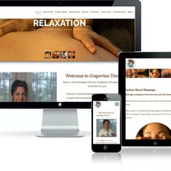 Boonwag Digital Marketing - Grapevine therapies - Massage therapy in Storrington. New bespoke website by Boonwag.
