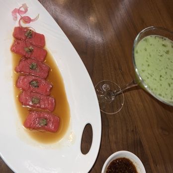Matsuhisa - Tuna with ground wasabi flower...one of the best things I've eaten - Japanese Near Me - Vail, Colorado Matsuhisa - Tuna with ground wasabi flower...one of the best things I've eaten - Japanese Near Me - Vail, Colorado