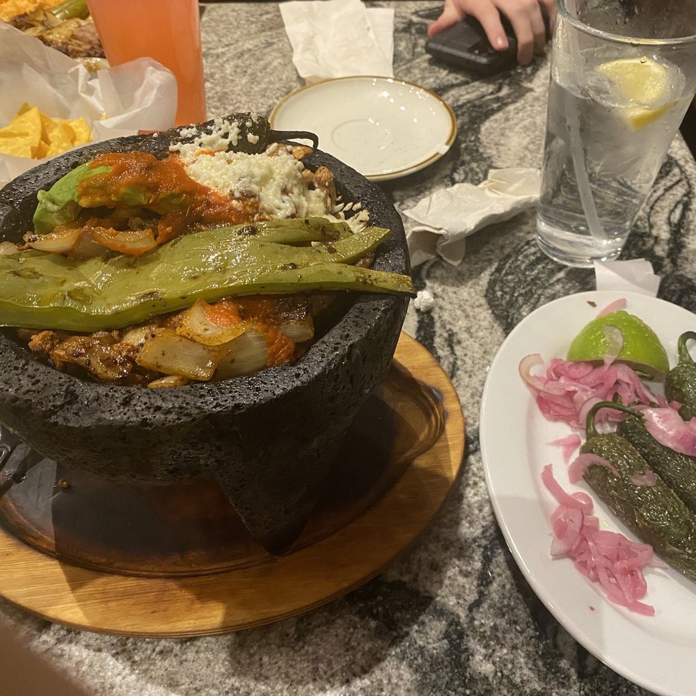 Altos De Jalisco - Molcajete and side of grilled jalapeños - Seafood Near Me - Winchester, Virginia
