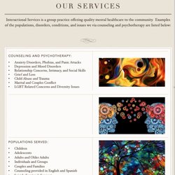 Interactional Services