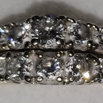 Sugarfoot & Co - It's dirty right now but you can see the prongs, she has replaced almost all of them now. - Jewelry Near Me - Eureka, California Sugarfoot & Co - It's dirty right now but you can see the prongs, she has replaced almost all of them now. - Jewelry Near Me - Eureka, California