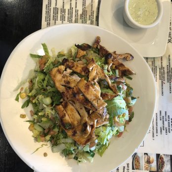 Saba's Grill & Wok - Southwest Salad with Chicken - Kosher Near Me - Houston, Texas Saba's Grill & Wok - Southwest Salad with Chicken - Kosher Near Me - Houston, Texas