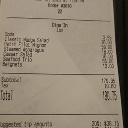 2025 receipt