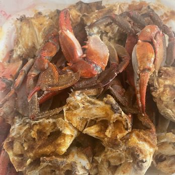 A1A Crab House - All blue crab tray- 4/5 kinda small but meat was firm and sweet. - Seafood Near Me - Saint Augustine, Florida